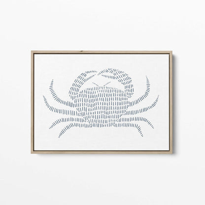Blue Crab Illustration - Jetty Home