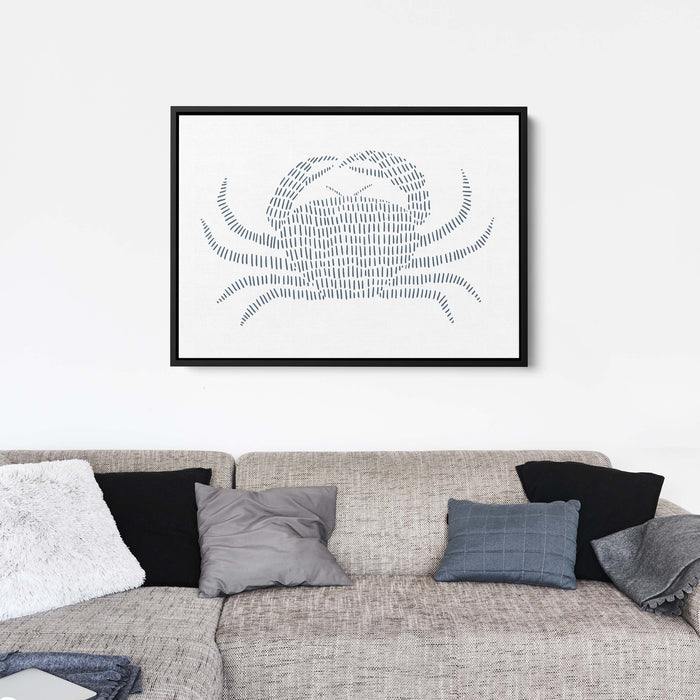Blue Crab Illustration - Jetty Home