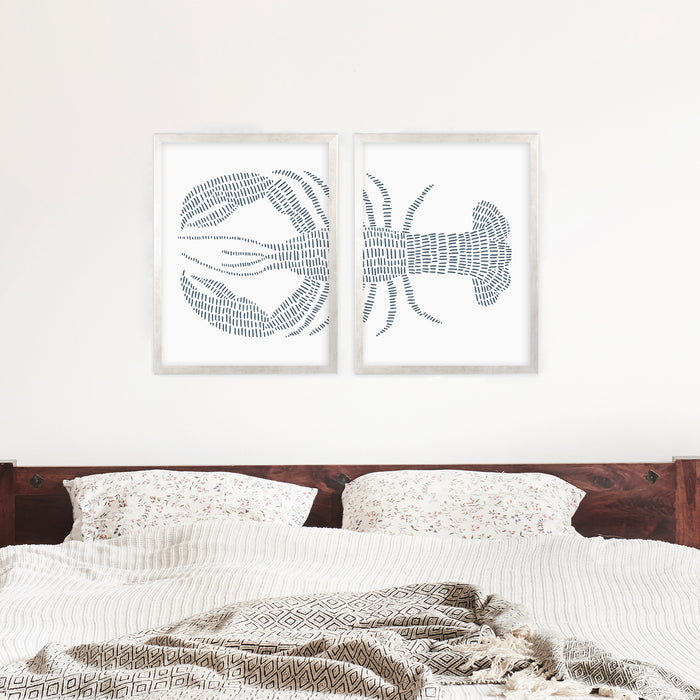 5"x7" / Art Print Set / Antique Silver