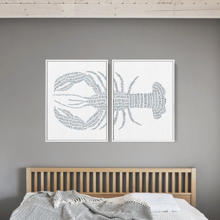8"x10" / Canvas Set / White