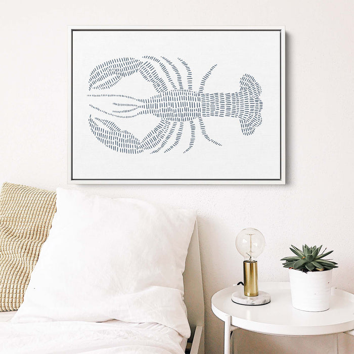 Blue Lobster Illustration - Jetty Home