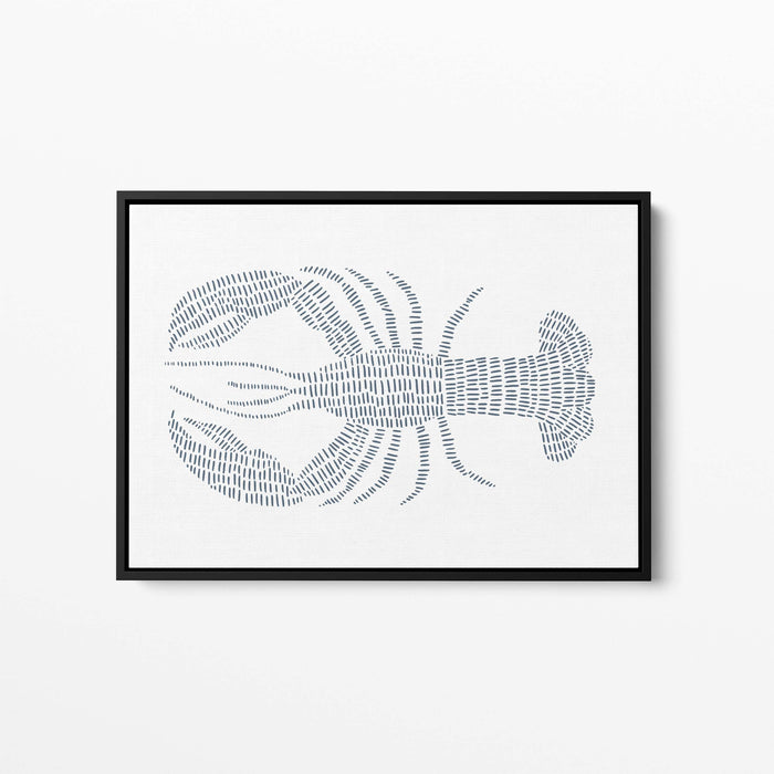 Blue Lobster Illustration - Jetty Home