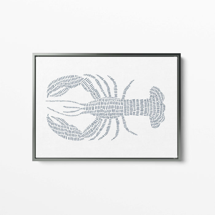 Blue Lobster Illustration - Jetty Home