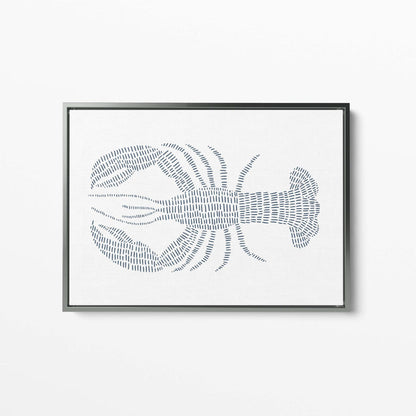 Blue Lobster Illustration - Jetty Home