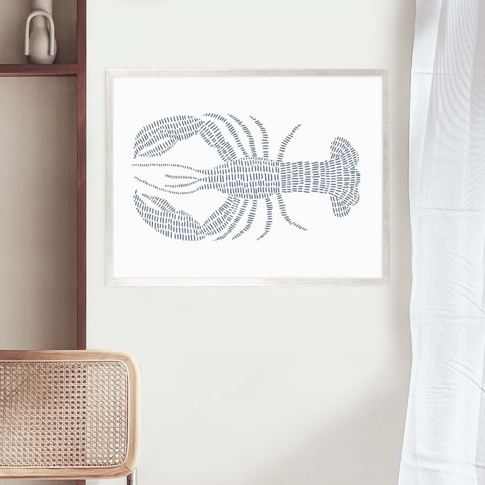 5"x7" / Art Print / Antique Silver