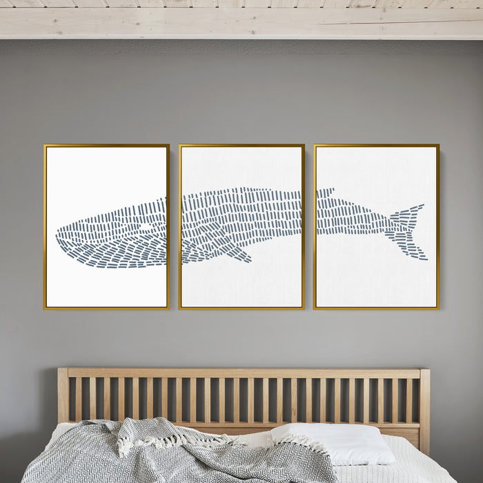 8"x10" / Canvas Set / Antique Gold