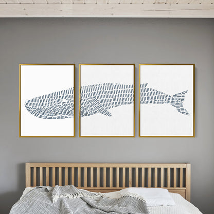 8"x10" / Canvas Set / Antique Gold
