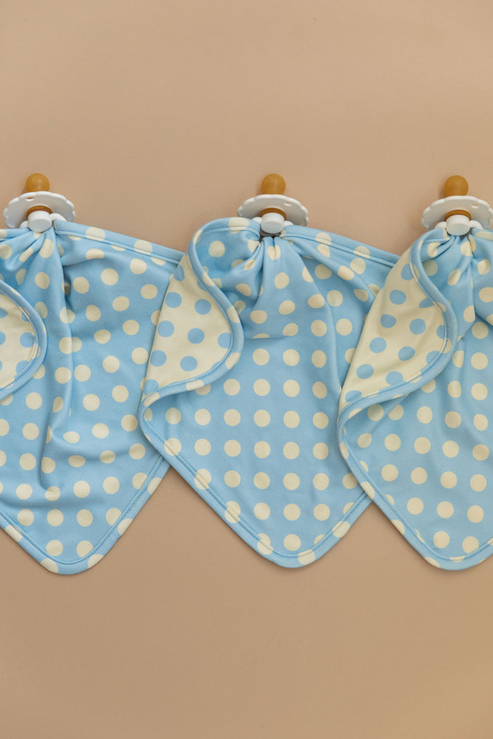 BLUE + YELLOW POLKADOTS | LOVIE