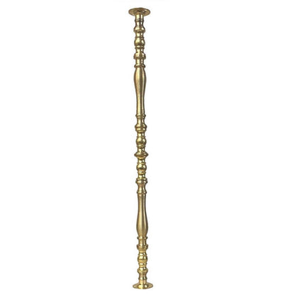 Brass Shelf Column, 16-1/4" tall - Paxton Hardware