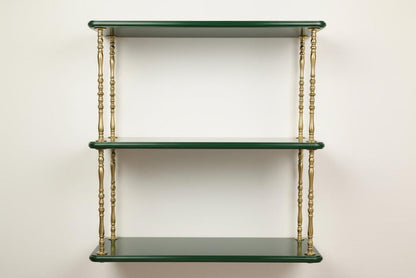 Brass shelf column adds character to simple shelving - Paxton Hardware