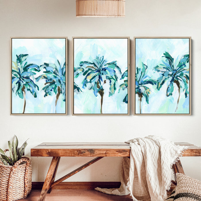 Breezy Island Palms - Set of 3 - Jetty Home