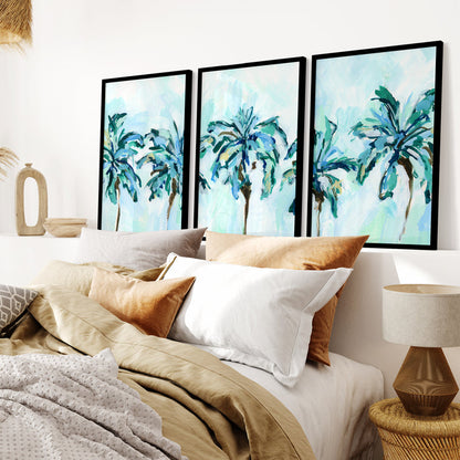 Breezy Island Palms - Set of 3 - Jetty Home