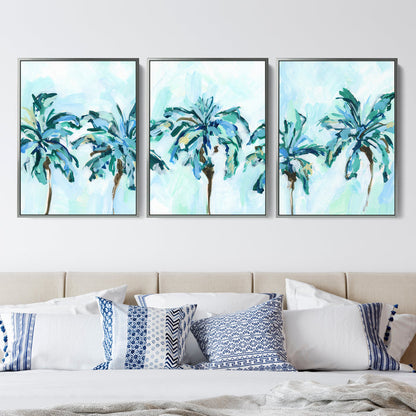 Breezy Island Palms - Set of 3 - Jetty Home
