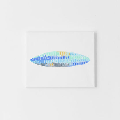 Surfboard Painting Coastal Fun Surf Inspired Wall Art Print or Canvas - Jetty Home