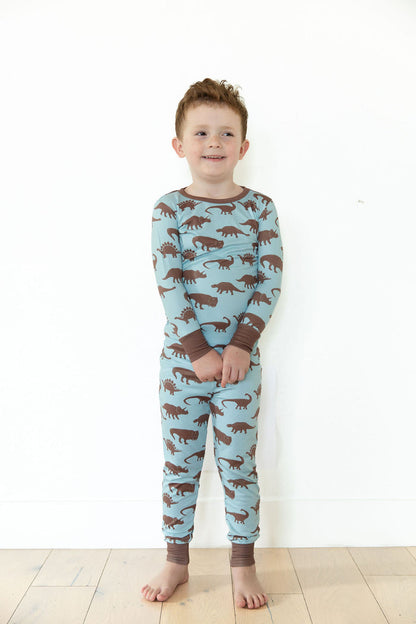 BROWN DINO | LONG SLEEVE