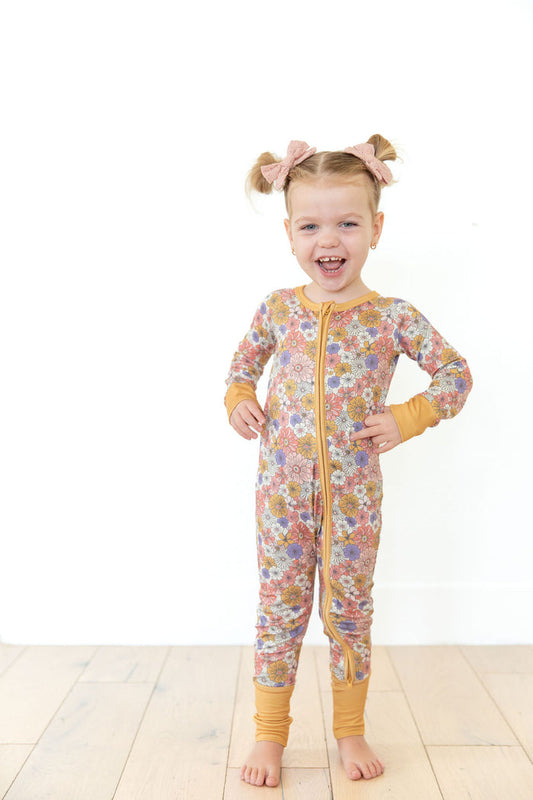 BUNCH OF POSIES | ZIPPER ONE PIECE