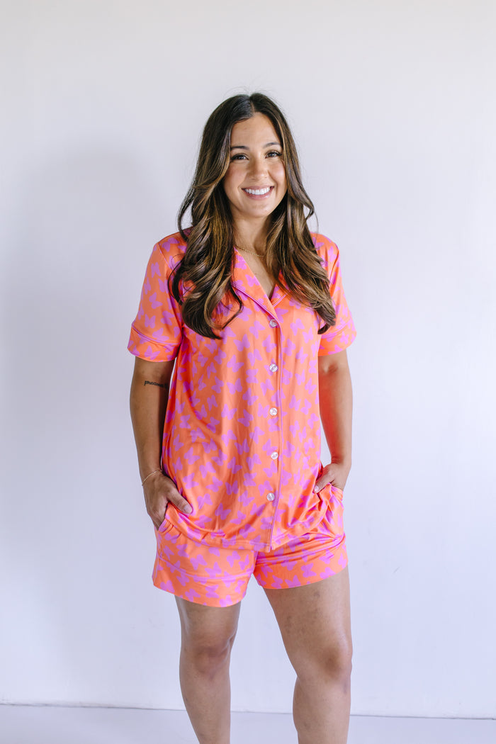 BUTTERFLIES | WOMEN'S SHORT SLEEVE SHORTS SET