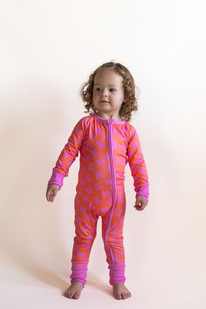 BUTTERFLIES | ZIPPER ONE PIECE