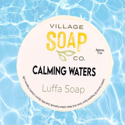 Calming Waters Luffa Soap