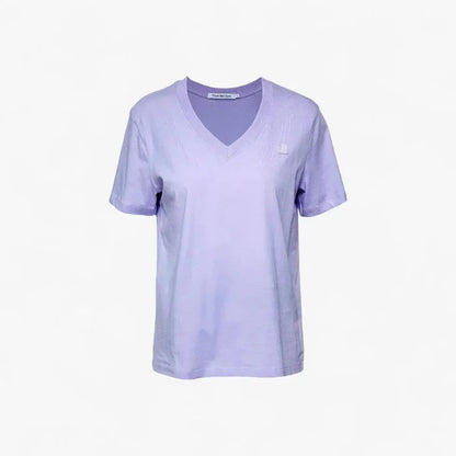 Calvin Klein Womens #Ckj Ck Embro Badge V-Neck Tee Lilac | Calvin Klein