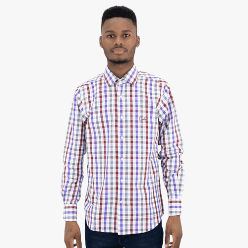 Carducci Mens Cannavaro Formal Long Sleeve Shirt Carducci