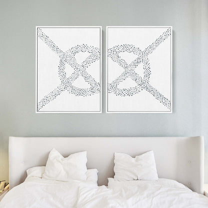 Carrick Bend Knot - Set of 2 - Jetty Home