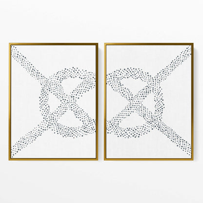 Carrick Bend Knot - Set of 2 - Jetty Home