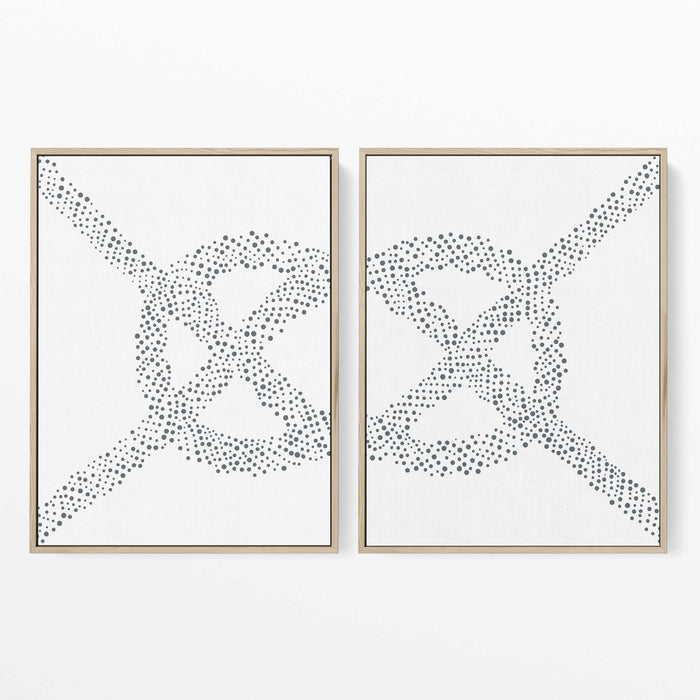 Carrick Bend Knot - Set of 2 - Jetty Home