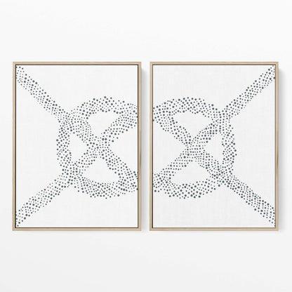 Carrick Bend Knot - Set of 2 - Jetty Home