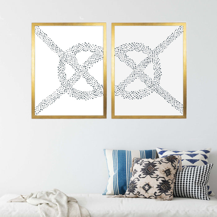 Carrick Bend Knot - Set of 2 - Jetty Home