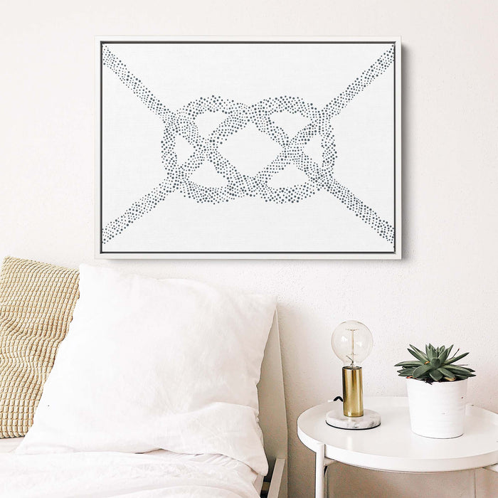 8"x10" / Canvas / White