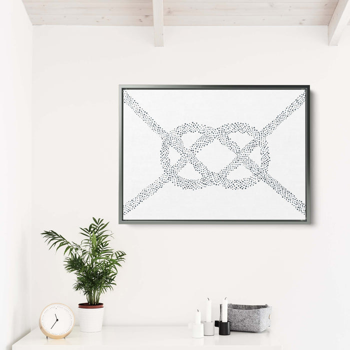8"x10" / Canvas / Antique Silver