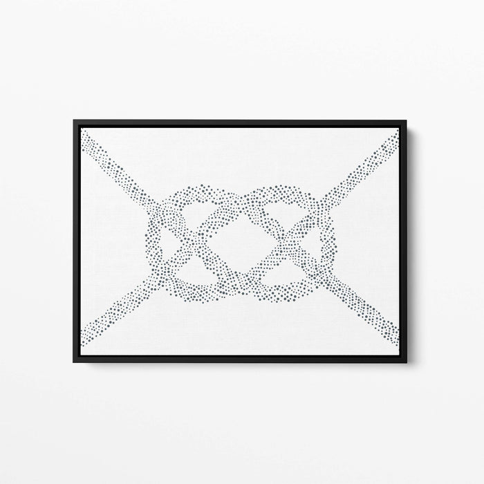 Carrick Bend Knot Illustration - Jetty Home