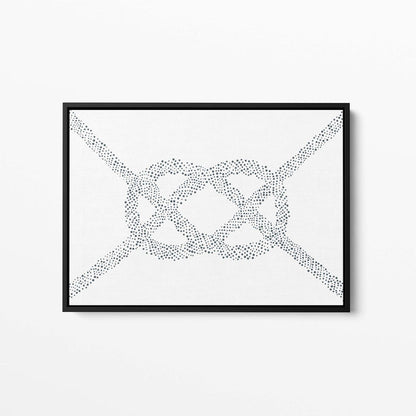 Carrick Bend Knot Illustration - Jetty Home