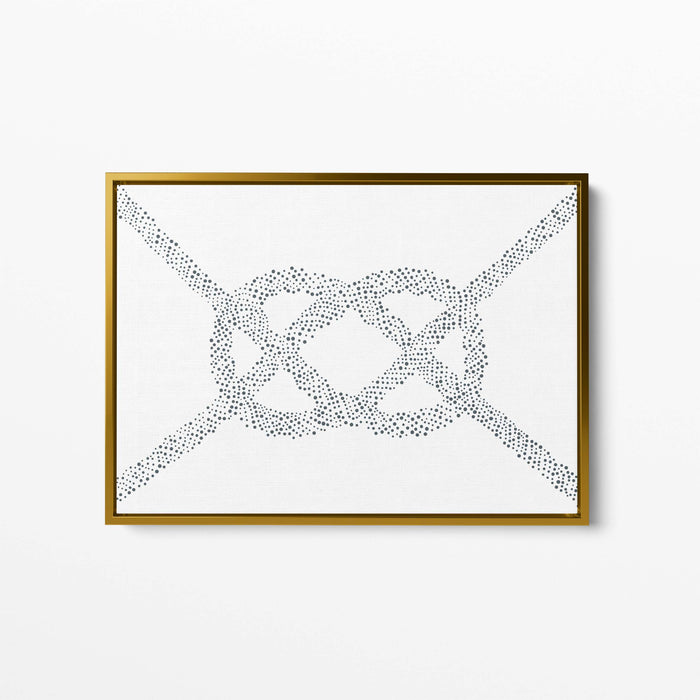 Carrick Bend Knot Illustration - Jetty Home