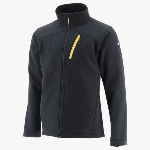 Caterpillar Mens Essential Softshell Jacket Black | Caterpillar