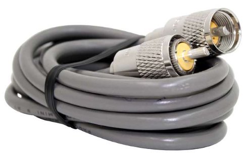 CB Radio Coax Cable - Procomm PR25-8X 25 Foot RG8X Coax Cable w/ PL-259 Connectors - CB Radio Supply