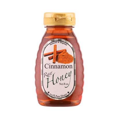 Cinnamon Infused Raw Honey