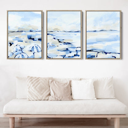 Coastal Haze - Set of 3 - Jetty Home