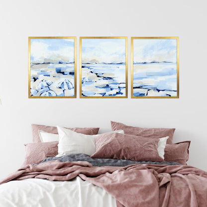 5"x7" / Art Print Set / Antique Gold