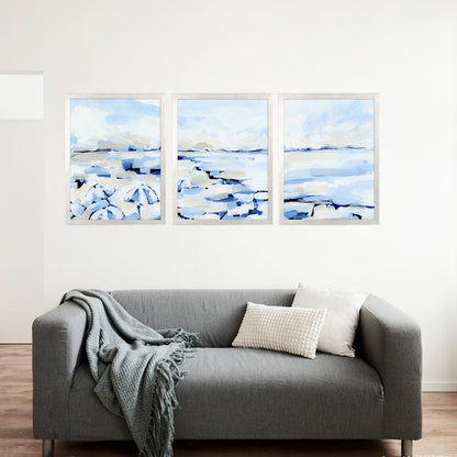 Coastal Haze - Set of 3 - Jetty Home