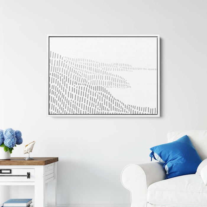 8"x10" / Canvas / White
