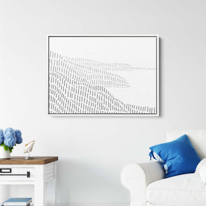 8"x10" / Canvas / White