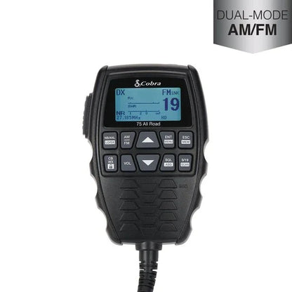 Cobra CB Radio - COBRA 75 ALL ROAD AM/FM CB RADIO All New for 2023 - CB Radio Supply