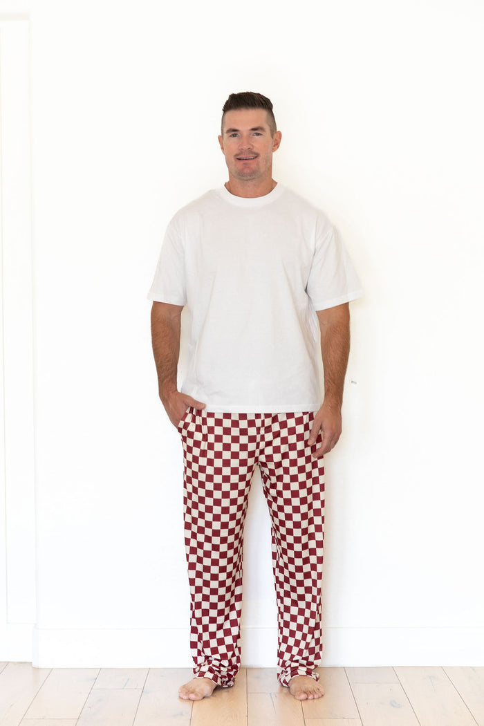 CRANBERRY CHECKER | MEN'S PANTS