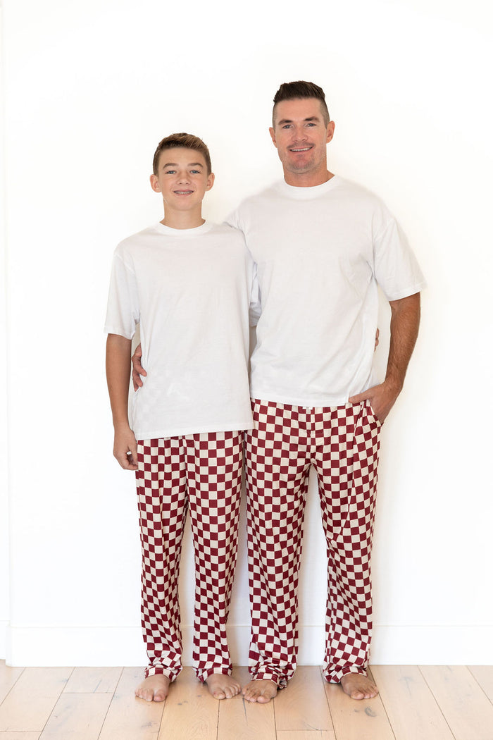 CRANBERRY CHECKER | MEN'S PANTS