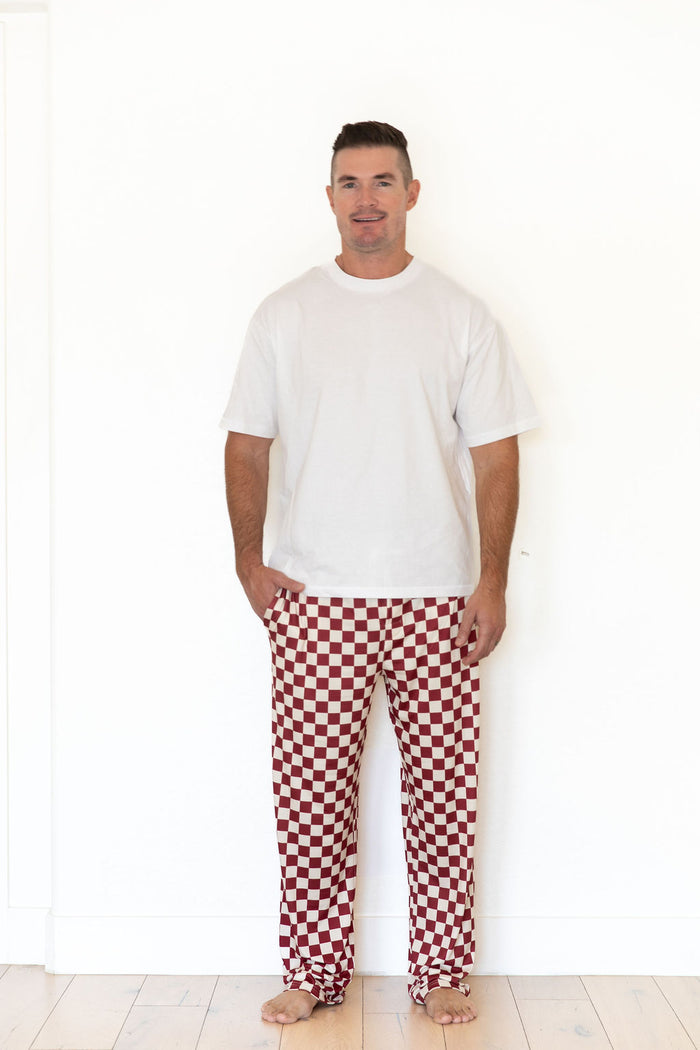 CRANBERRY CHECKER | MEN'S PANTS