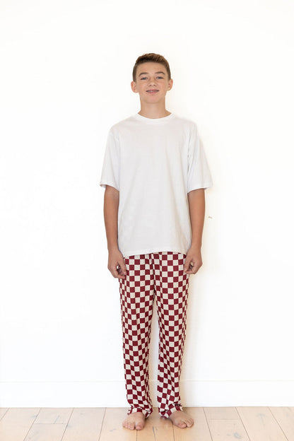 CRANBERRY CHECKER | MEN'S PANTS