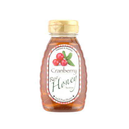 Cranberry Infused Raw Honey