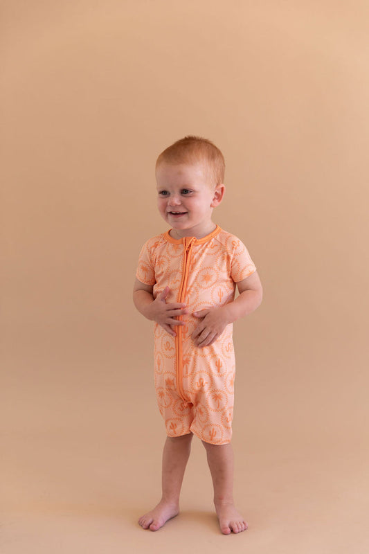 DESERT ICONS | SHORT ZIPPER ONE PIECE